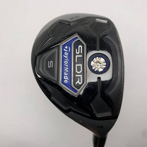 TaylorMade SLDR S 4 Hybrid 22* Fujikura Speeder 72h Regular Graphite Mens RH