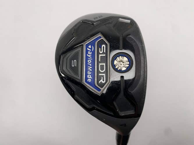 TaylorMade SLDR S 4 Hybrid 22* Fujikura Speeder 72h Regular Graphite Mens RH
