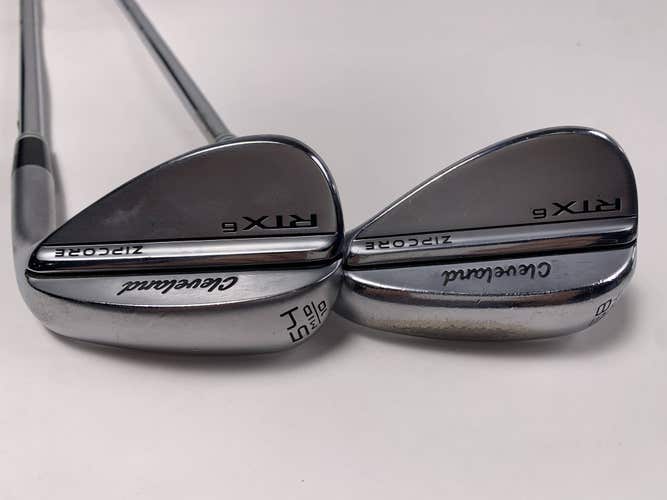 Cleveland RTX 6 ZipCore Tour Satin Wedge Set 54*10 | 58*12 DG Spinner Tour RH