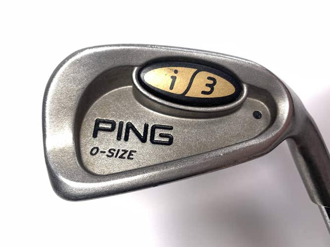 Ping i3 Oversize Single 4 Iron Black Dot Cushin Z-Z65 Stiff Steel Mens RH