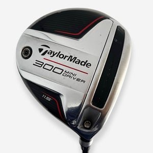 Taylormade 300 Mini Driver 11.5° Adjustable Right Handed Stiff Flex Shaft