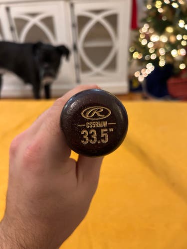 Rawlings CS5 Maple Bat (-3) 30.5 oz 33.5" (Used)