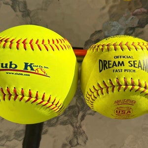 (New) Bundle 2 Club K 14” Softball - for pitchers