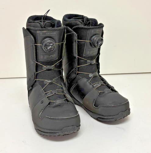 RIDE Anthem Boa-Coiler All-Mountain Snowboard Boots Black US Men's 9 EU 42 GREAT