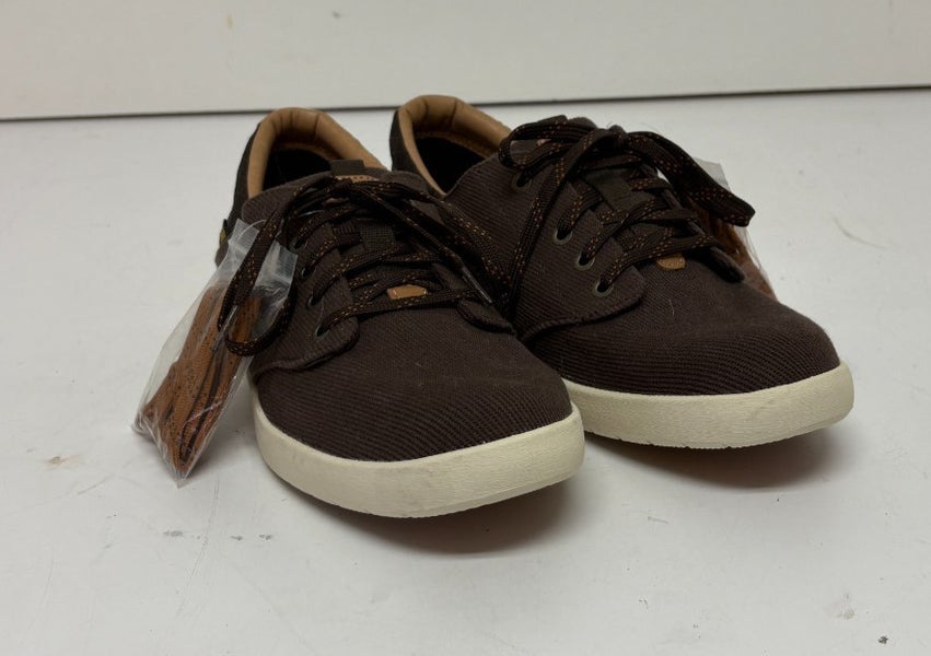 TEVA Sterling Lace Dark Brown Textile Sneakers US Men's 11 EU 44.5 NEW