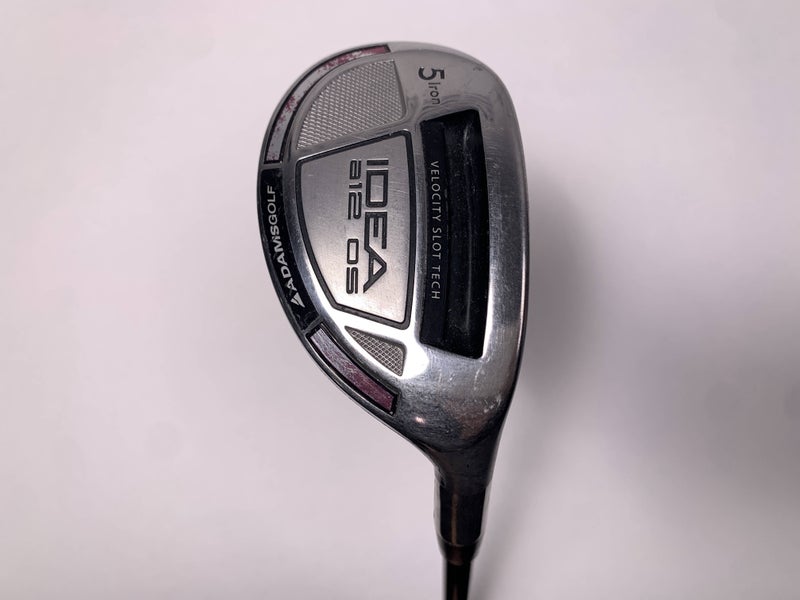 Adams Idea A12 OS 5 Hybrid 25* Grafalloy Adams 55g Senior Graphite Mens RH