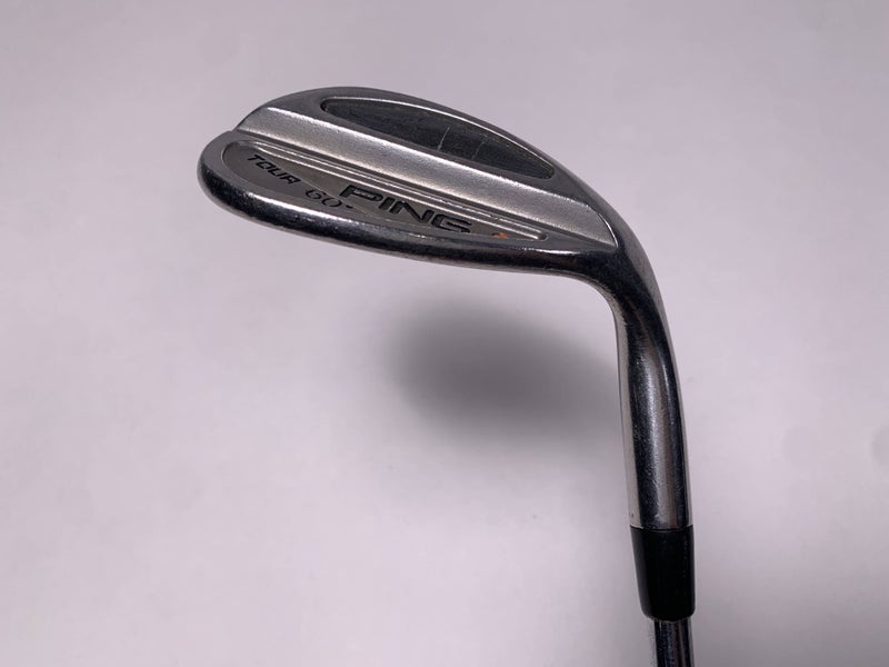 Ping Tour Lob Wedge LW 60* Orange Dot 2* Flat Wedge Steel Mens RH