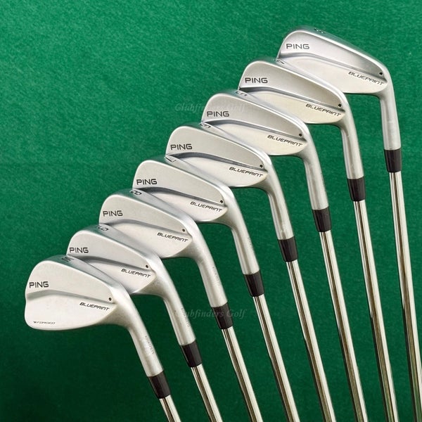 Ping Blueprint Forged Black Dot 3-PW Iron Set AWT 2.0 Steel Stiff *Power Spec*