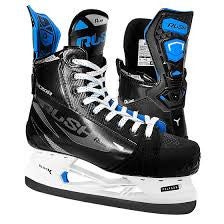 Used RUSH RAZOR R4 PRO SKATES Senior Hockey Skate Senior 9 11698-C000239146