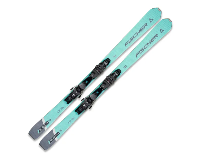 New 2024 Fischer RC One GT 78 skis w/ RSW 10 GW bindings, Size: 159