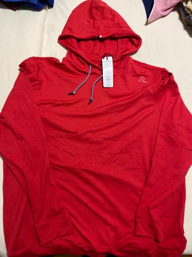 Red Rhoback performance Hoodie (lightweight)