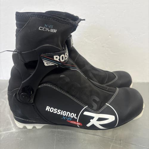 EURO Size 46 U.S. Size 12.5 Rossignol X-6 COMBI Cross Country Ski Boots
