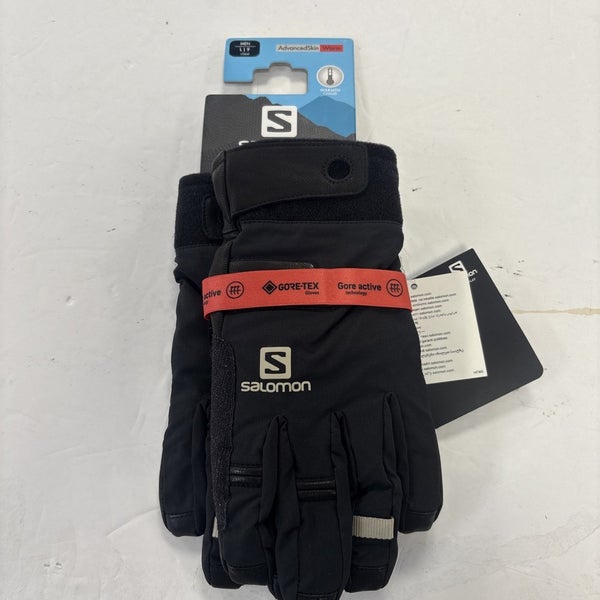 Brand New Mens Size Large Salomon GORE-TEX Winter Ski And Snowboard Gloves