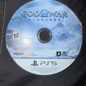 Sony PlayStation 5 PS5 God Of War Ragnarok Rated M For Mature Video Game Disc