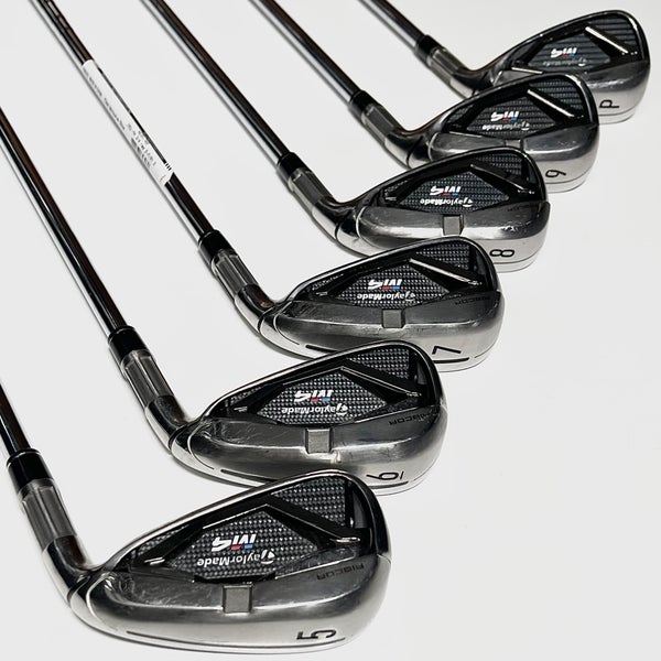 Taylormade M4 Iron Set 5-9, PW Right Handed Stiff Flex Steel Shafts