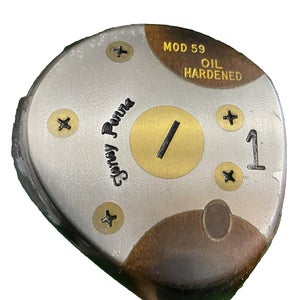 Toney Penna Mod 59 Oil Hardened Persimmon Driver RH Stiff Steel 43 Stock Grip HC