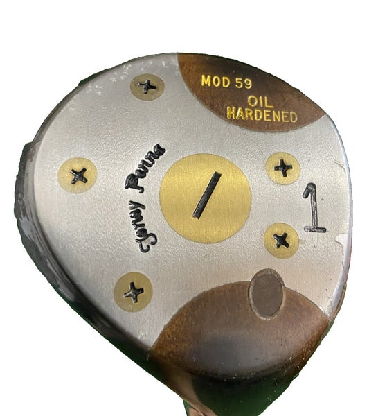 Toney Penna Mod 59 Oil Hardened Persimmon Driver RH Stiff Steel 43 Stock Grip HC