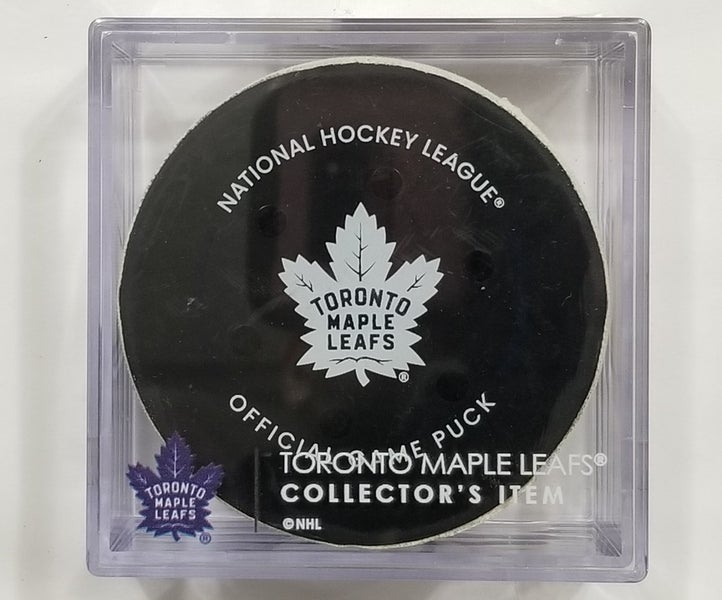 1-5-25 TYSON FOERSTER Flyers at Maple Leafs Game Used Hockey GOAL Puck