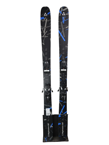 NEW Fischer Nightstick 97 Skis with Atomic Strive 14 Bindings - 177cm (BSL: 300-310mm)