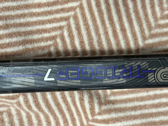 Junior CCM Ribcor Trigger 7 Left Hand Hockey Stick P90TM 50 Flex (Used)