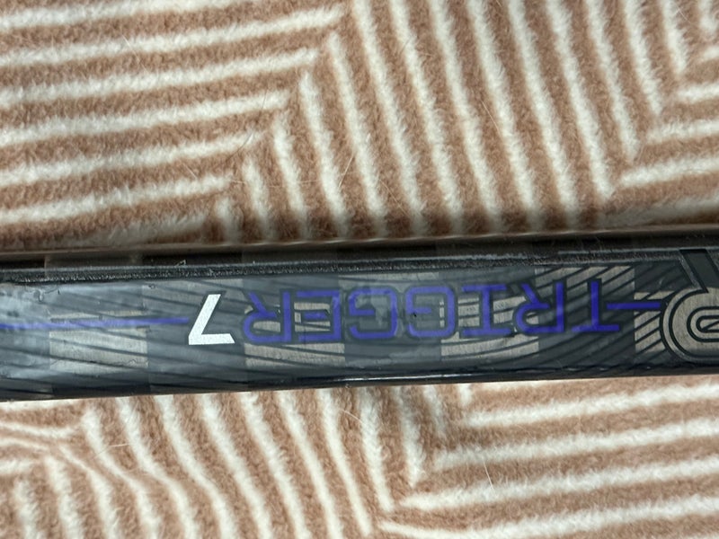 Junior CCM Ribcor Trigger 7 Left Hand Hockey Stick P90TM 50 Flex (Used)