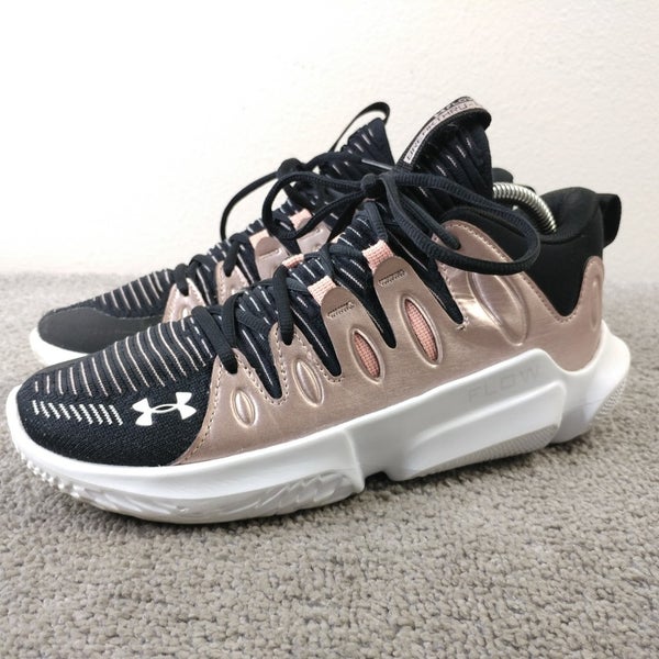 Under Armour Flow Breakthru 4 Womens Size 9 Shoes 3026641-001 Metallic Pink