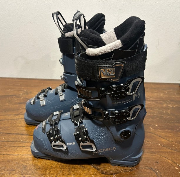 2024 Tecnica Mach Sport MV W Women's Grip-Ride Downhill Ski Boots 7.5 / 24.5