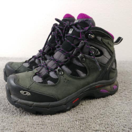 Salomon Comet 3D Lady GTX Waterproof Womens Size 6 Hiking Trail Boot Gray