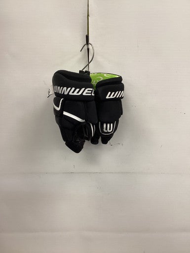 Used WinnWell AMP 500 Youth Gloves Black 9" 11851-S000041101