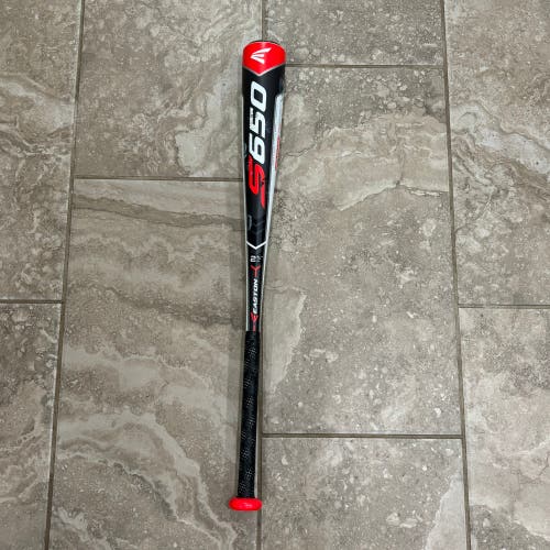 2018 Easton S650 Alloy USABat Certified Bat (-9) 19 oz 28" (Used)
