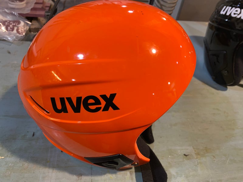 Large UVEX Race + Helmet (Used) FIS Legal