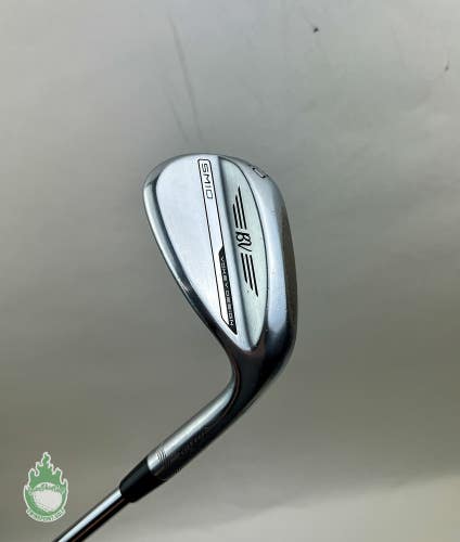 RH Titleist Vokey SM10 Chrome M Grind Wedge 60*-08 Stiff Flex Steel Golf Club