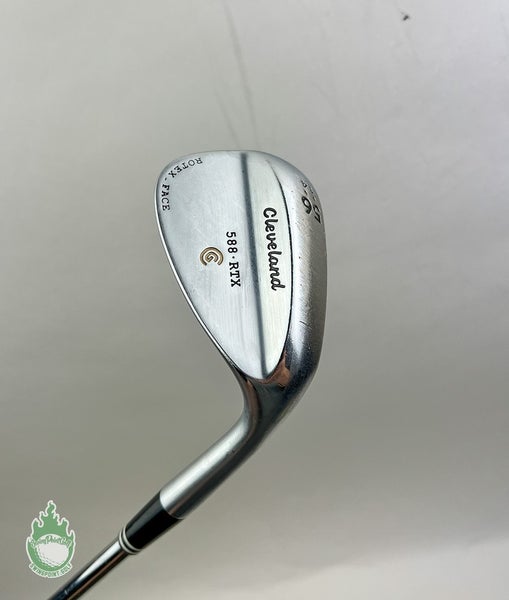 Right Handed Cleveland 588 RTX Rotex Face Wedge 56*-14 Wedge Flex Steel Golf