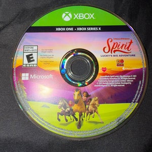 Microsoft Xbox One Series X Dream Works Spirit Lucky’s Big Adventure Video Game