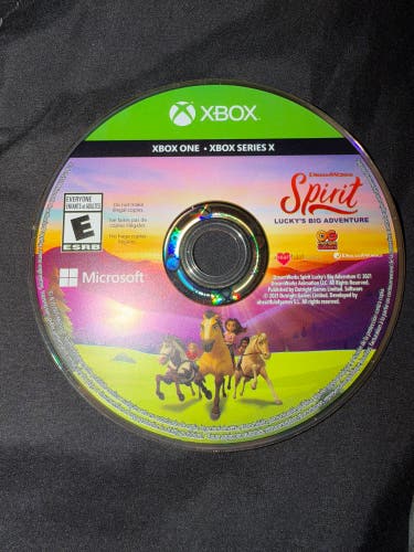 Microsoft Xbox One Series X Dream Works Spirit Lucky’s Big Adventure Video Game