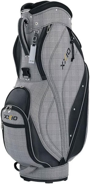 XXIO Lightweight Cart Bag (Glen Checkered, 9.5" 4 way top) NSW Golf