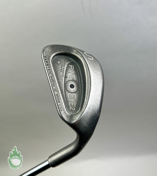 Used Right Handed Ping Eye 2 Sand Wedge Black Dot Stiff Flex Steel Golf Club