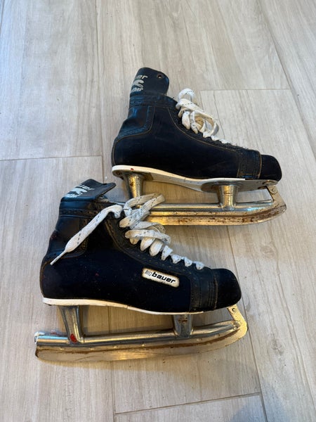 Vintage Hockey Player Skates - BAUER (Includes Two Pairs)