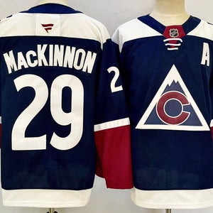 Men's Colorado Avalanche Nathan MacKinnon  29 Jersey szie 54