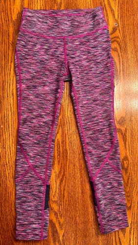 All in motion Pink Medium 7/8 Girls Compression leggings (Used)