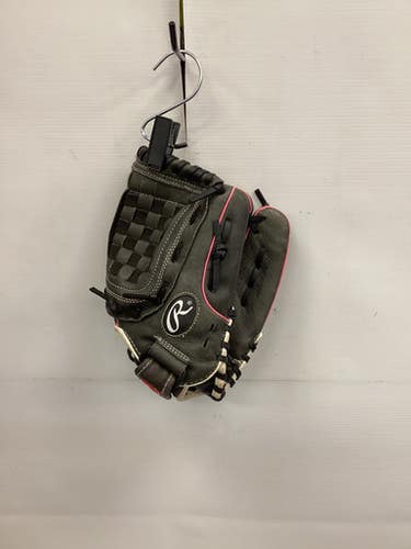 Used Rawlings STORM RH Throw Fastpitch Gloves Black 11 1/2" 11851-S000041069