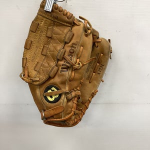 Used Wilson TEAM SERIES BB/SB Glove RH Throw Brown 12" 11851-S000041074
