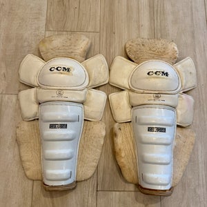 Vintage Hockey Player Shin Guard “Lot” (CCM, Playmaker, Hattem)