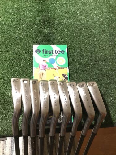 Taylormade Left Handed Burner Oversize Irons Set 3-PW-GW Stiff S-90Plus Graphite