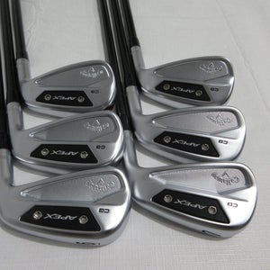 Callaway 2024 Apex CB Forged Iron Set - 6-PW, AW - Stiff Flex Graphite - NEW