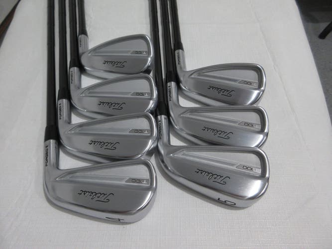 Titleist T100 23 Iron Set - 4-PW- Extra Stiff X Flex Steel +0.5" Long 1* Upright