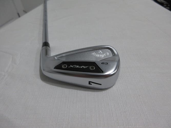 Callaway 2024 Apex CB 7-iron - 34* - DG Mid 115 S300 Stiff Flex Steel - MINT