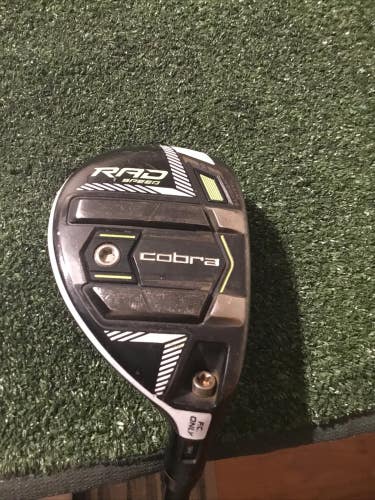 Cobra King Rad Speed FC Only 3 Hybrid Regular KBS PGI 75g Graphite Shaft (READ)