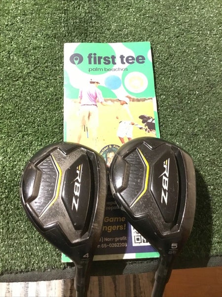 Taylormade RBZ Black Hybrids Set (4H & 5H) Regular 65g RocketFuel Graphite