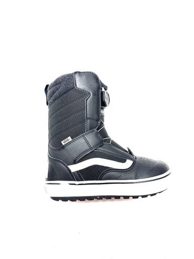 Used Vans BOA Boys Snowboard Boots Black Junior 05 11860-S000301908